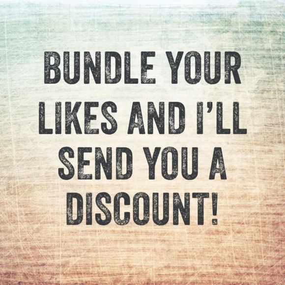 Other - Bundle your likes for a discount!